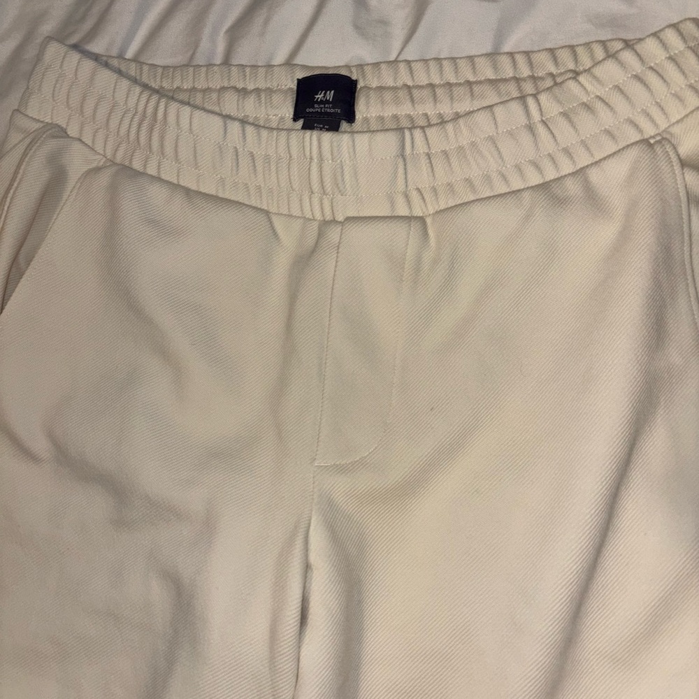 H&M Men's Off-White Joggers